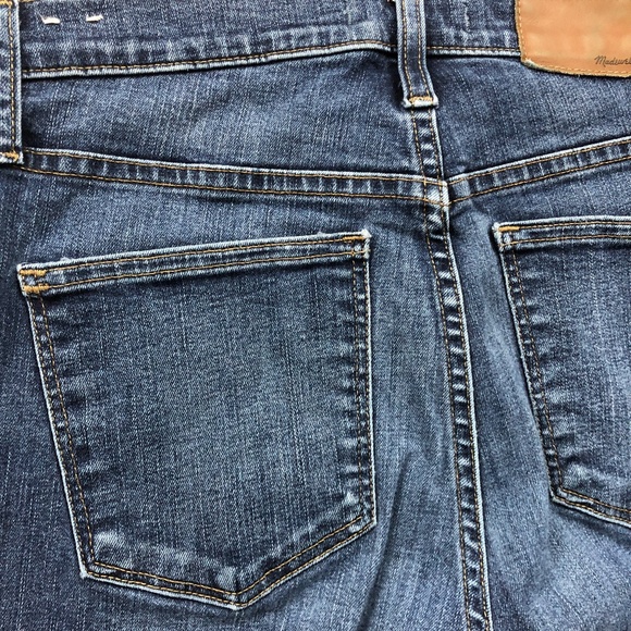 Madewell 10" High-Rise Skinny Blue Jeans Womens 29 Medium Wash Cotton Blend - Picture 14 of 14